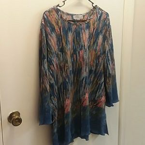 ❤Southern Lady Multicolor Cold shoulder sleeves!